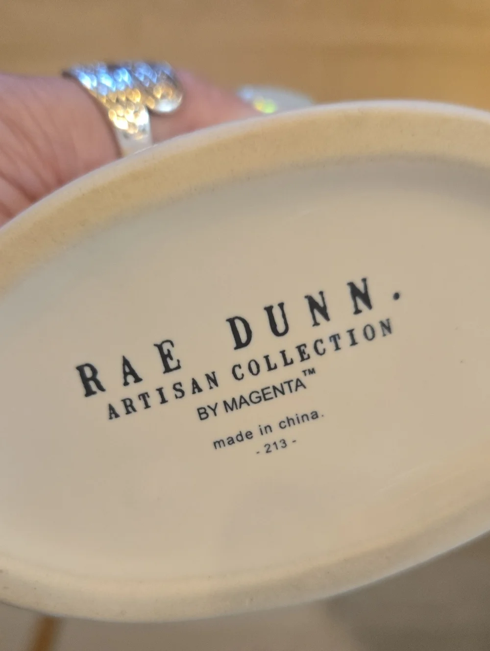 Rae Dunn Artisan Collection by Magenta Ceramic Toothbrush Holder